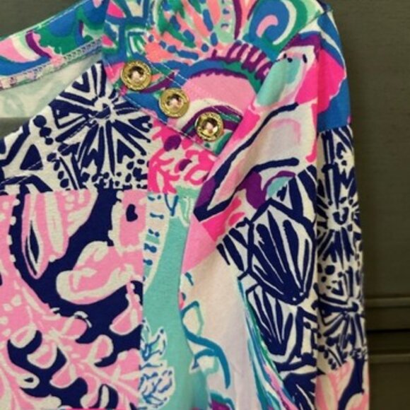 Lilly Pulitzer UPF 50+ Patch To Match Sophie Dress Size XL UEC - Picture 4 of 5